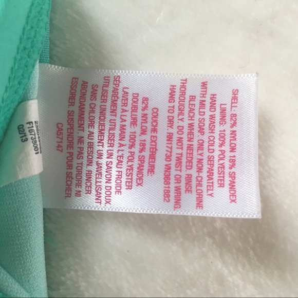 Teal swim- top - Picture 5 of 5